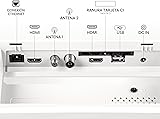 Hisense 32S5Q - QLED Deco Smart TV 32", Artistic Design, Dolby Atmos, Morandi White, Central Stand with Style - 5