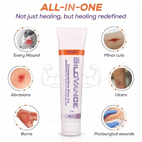 Vista 5 de MedVance CuraVance SiloVance Gel - Blanco, 1 onza líquida (paquete de 1)