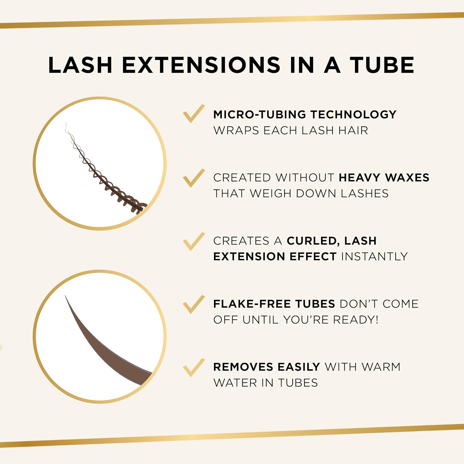 tarte tartelette XL tubing mascara – Lash Extensions in a Tube with Peptide, Extra-Bold Buildable Lifted Length & Volume, Smudge-Proof Longwear, Easy-to-Remove, Vegan & Cruelty-Free - Image 8