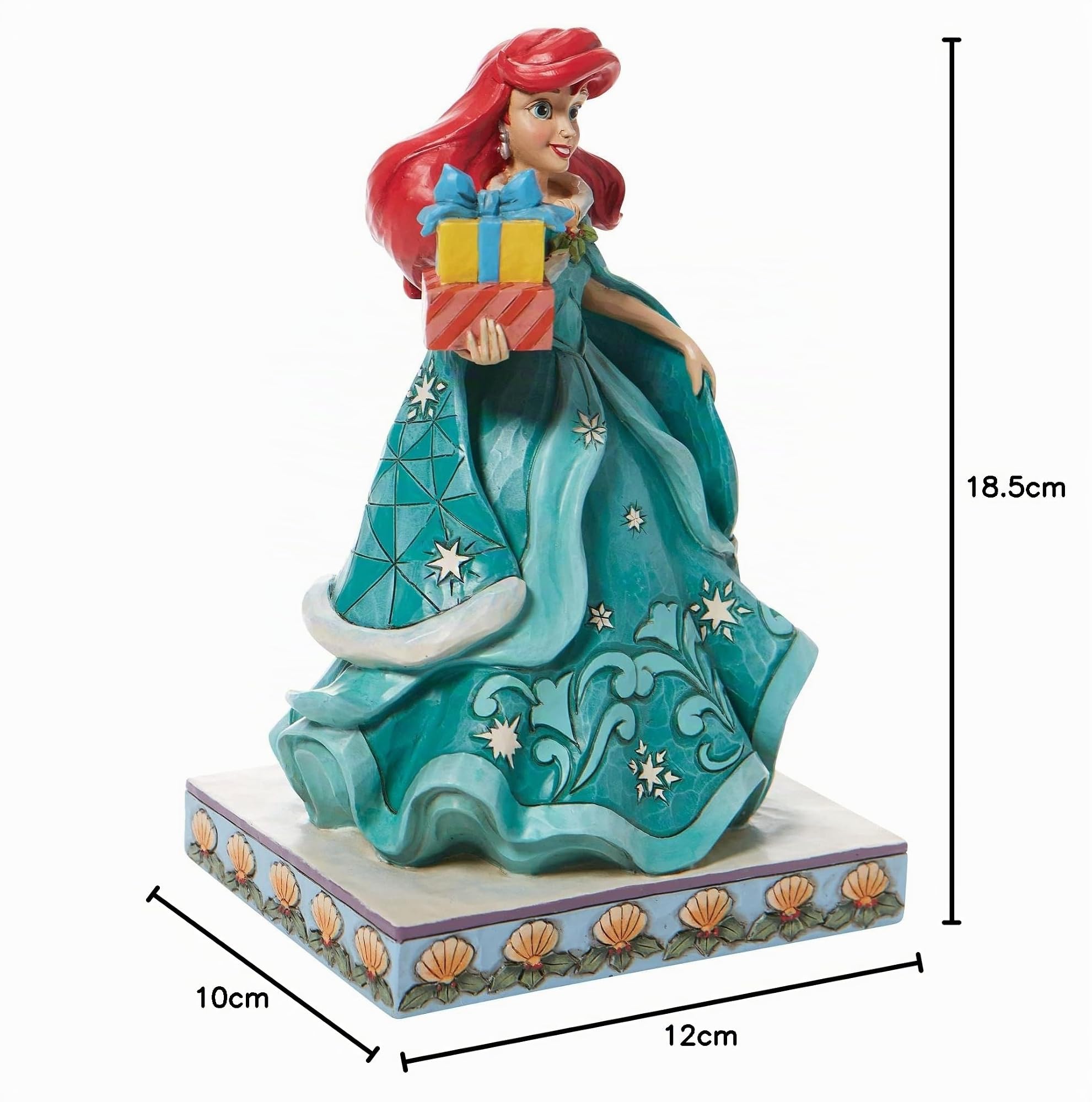 Disney Traditions Statuetta di Natale Ariel