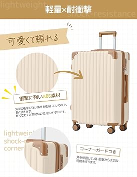 Amazon.co.jp: [リオ] スーツケース キャリーケース キャリーバック