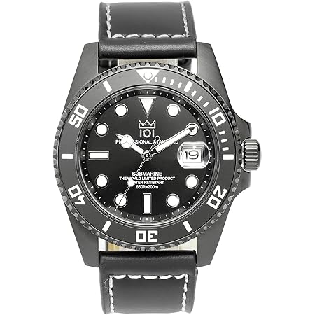 Amazon Hyakuichi 101 ダイバーズウォッチ 日付表示 気圧防水 腕時計 Hyaku1 001 ブラックラバー メンズ腕時計 腕時計 通販 Amazon Hyakuichi 101 ダイバーズウォッチ 日付表示 気圧防水 腕時計 Hyaku1 001 ブラックラバー メンズ腕時計 腕時計 通販