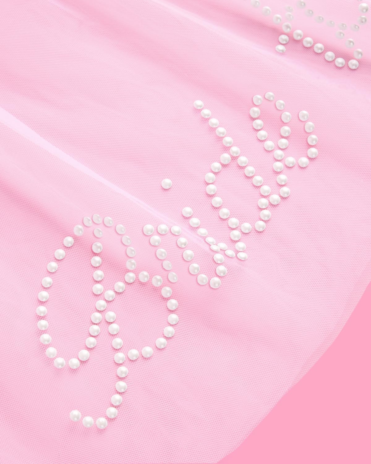 xo, Fetti Bride To Be Pearl Veil | Bachelorette Party, Bridal Shower, White Tulle, Engagement, Bach Party Headwear, Wedding Accessory