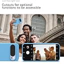 YATWIN Silicone Back Case for Google Pixel 10 Pro XL, Soft-Touch, Shockproof Phone Back Cover for Google Pixel 10 Pro XL - Sky Blue gallery image