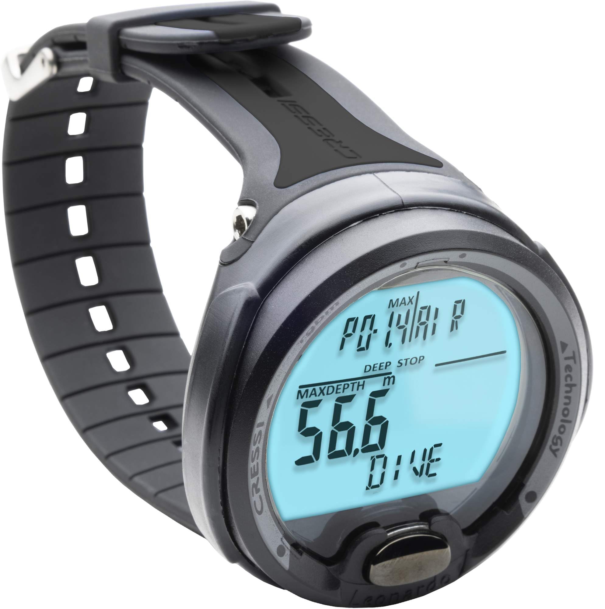 Cressi Leonardo Diving Computer Computer Subacqueo Aria/Nitrox, Modalita Profondimetro, Misura Unica, Unisex Adulto