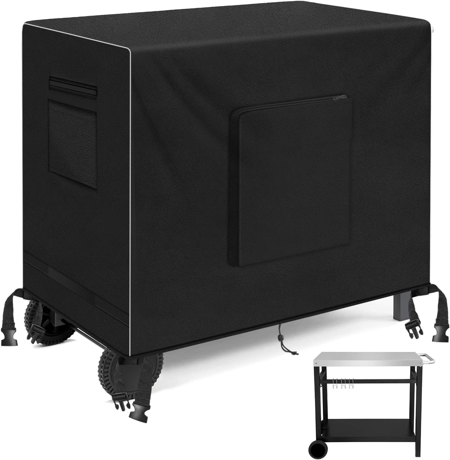 Outdoor Dining Cart Cover Compatible with Royal Gourmet