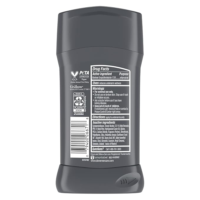 Dove Men+Care Antitranspirante Deodorante Stick 4 unidades 72h miniatura 2
