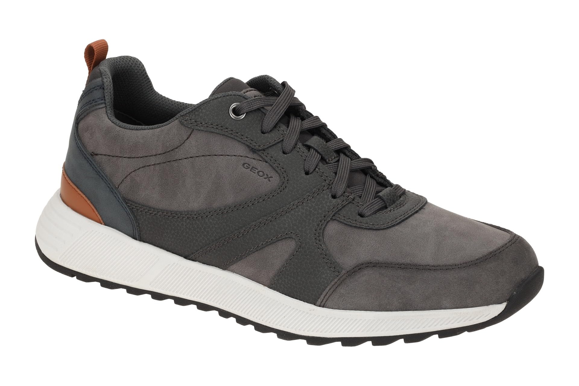 Geox Men's U Molveno A Trainers, Graphite, 45 EU, Graphite, 10.5 UK