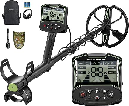 ETOOLAB Metal Detector for Adults Professional, 6 Modes,12