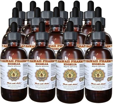 Kigelia Liquid Extract, Kigelia Kigelia Africana Seed Powder Tincture Supplement 15x4 oz