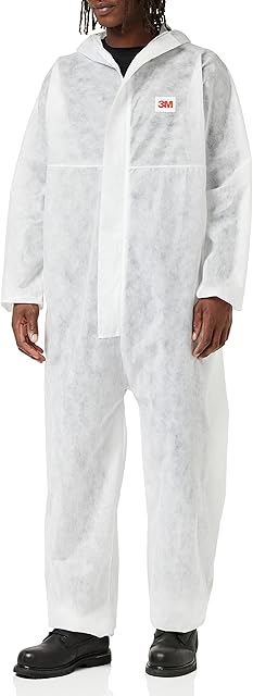 3M Coverall, White, 4500-W-XL