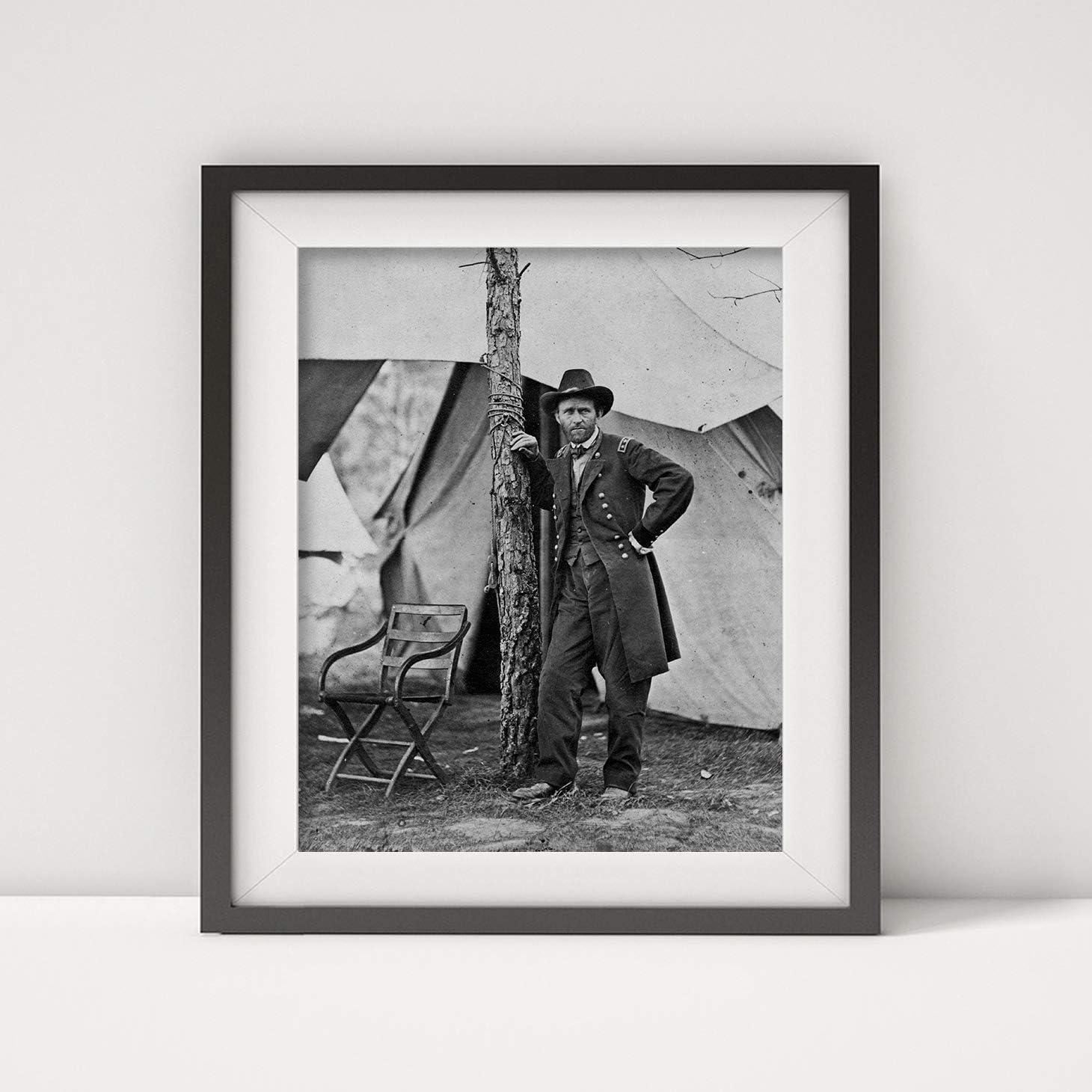 Amazon Co Jp 無限写真 1864年 コールドハーバーの本社にあるユリシーズ グラント将校の写真 家電 カメラ