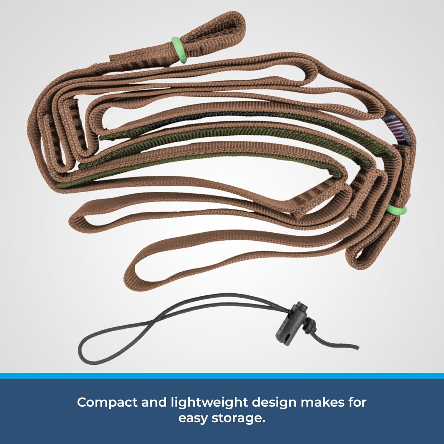 RNA Ape Canyon Outfitters Step Aider - Made in USA, Hunting, Arborist, and Tree Climbing Gear, Coyote