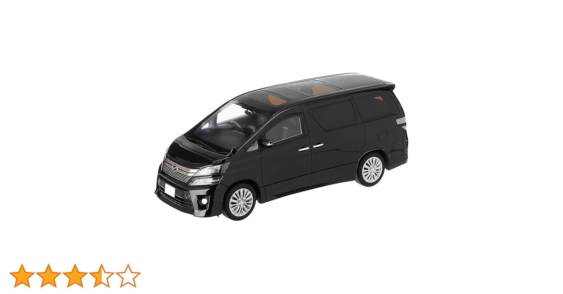 Amazon | 京商 1/18 トヨタ ヴェルファイア ブラック KSR18004BK 完成