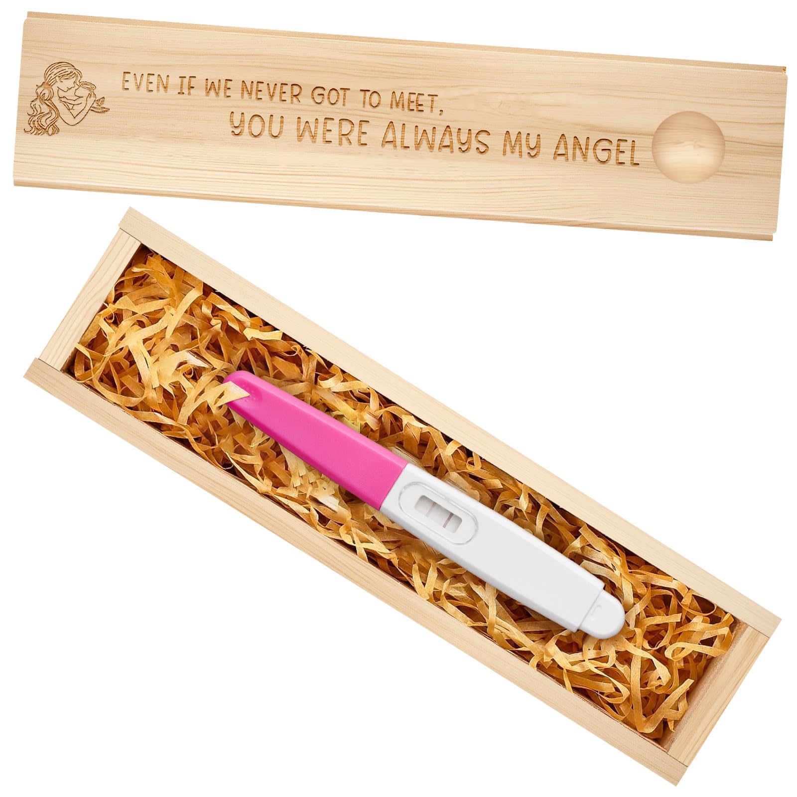 Miscarriage Gifts for Mothers, Pregnancy Test Keepsake Box, Sympathy Gifts for Miscarriage, Loss of Loved One Bereavement Gifts for Loss of Baby