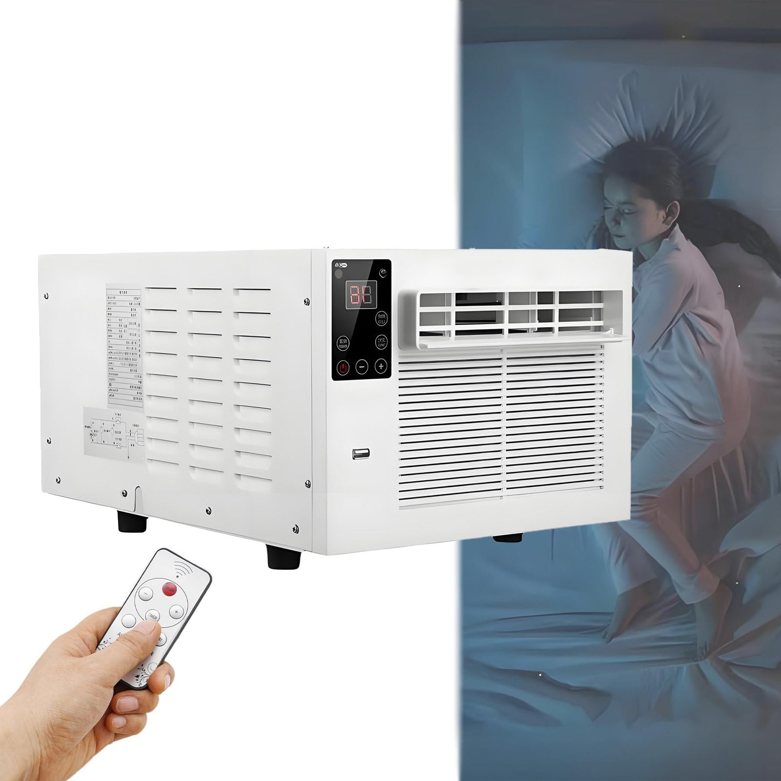 Aire Acondicionado Portátil, Pequeño Aire Acondicionado Todo En Uno Sin Instalación, Enfriador De Aire para Casa, Habitación, Oficina, Camping.,Airconditioning