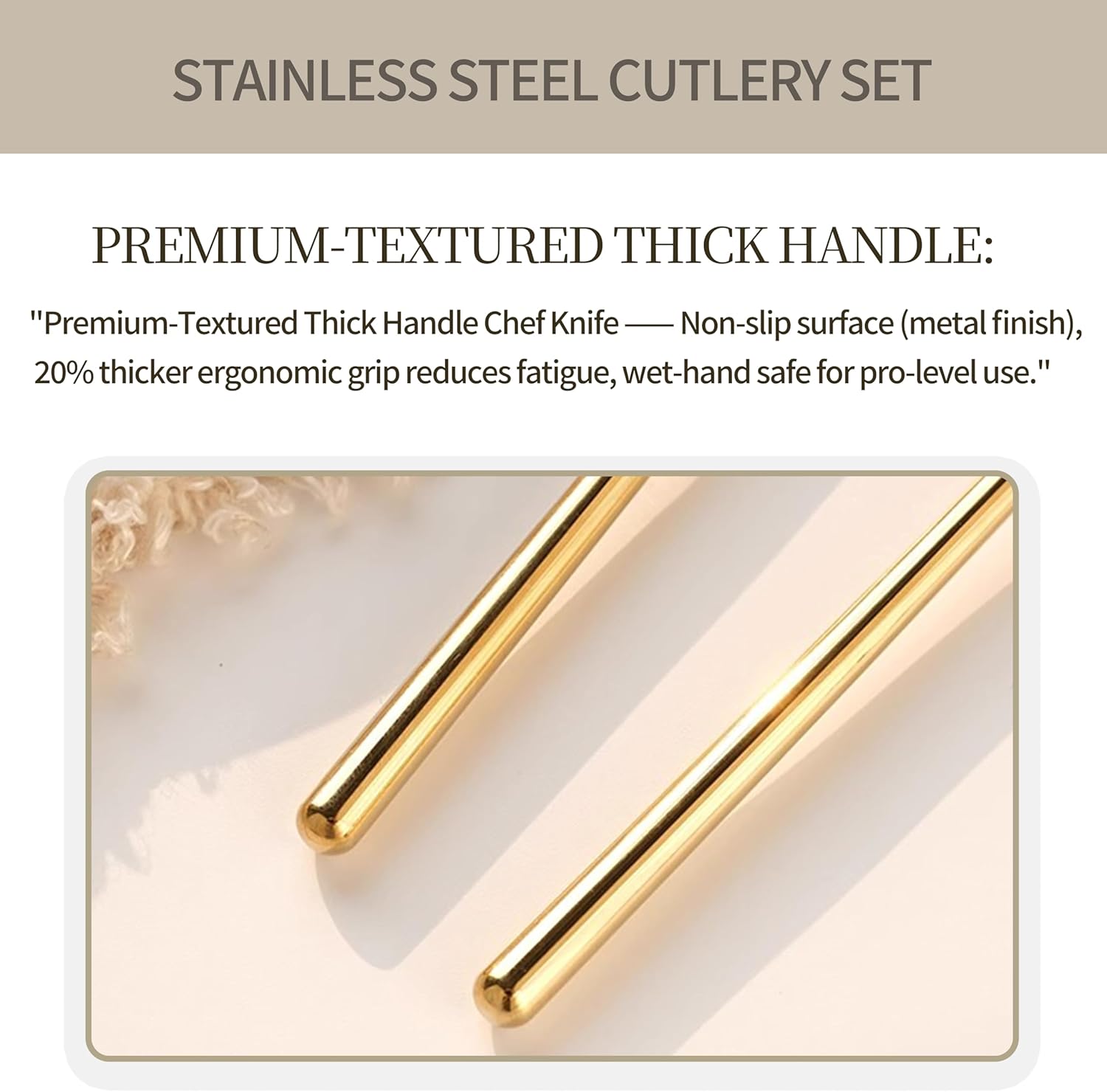 72pcs golden silverware set, Flatware sets for 18, premiun golden cutlery set, 18/8 stainless steel tableware set for home kitchen,wedding,party, dishwasher safe