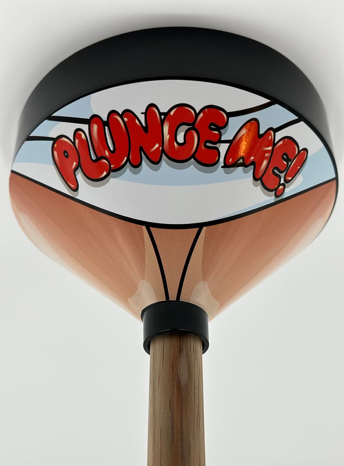 The Crack Plunger - Gag Gift for Adults, Novelty Item, White Elephant, Birthday, Joke, or Secret Santa, Funny Bathroom Decor