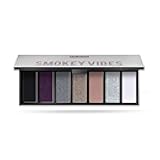 Pupa Milano Make Up Stories Eyeshadow Palette 002 Smokey Vibes - 7-Shade Shadow Collection with Matte, Satin, and Metallic Color Options - High Pigment Formula - Soft, Blendable Texture - 0.469 oz