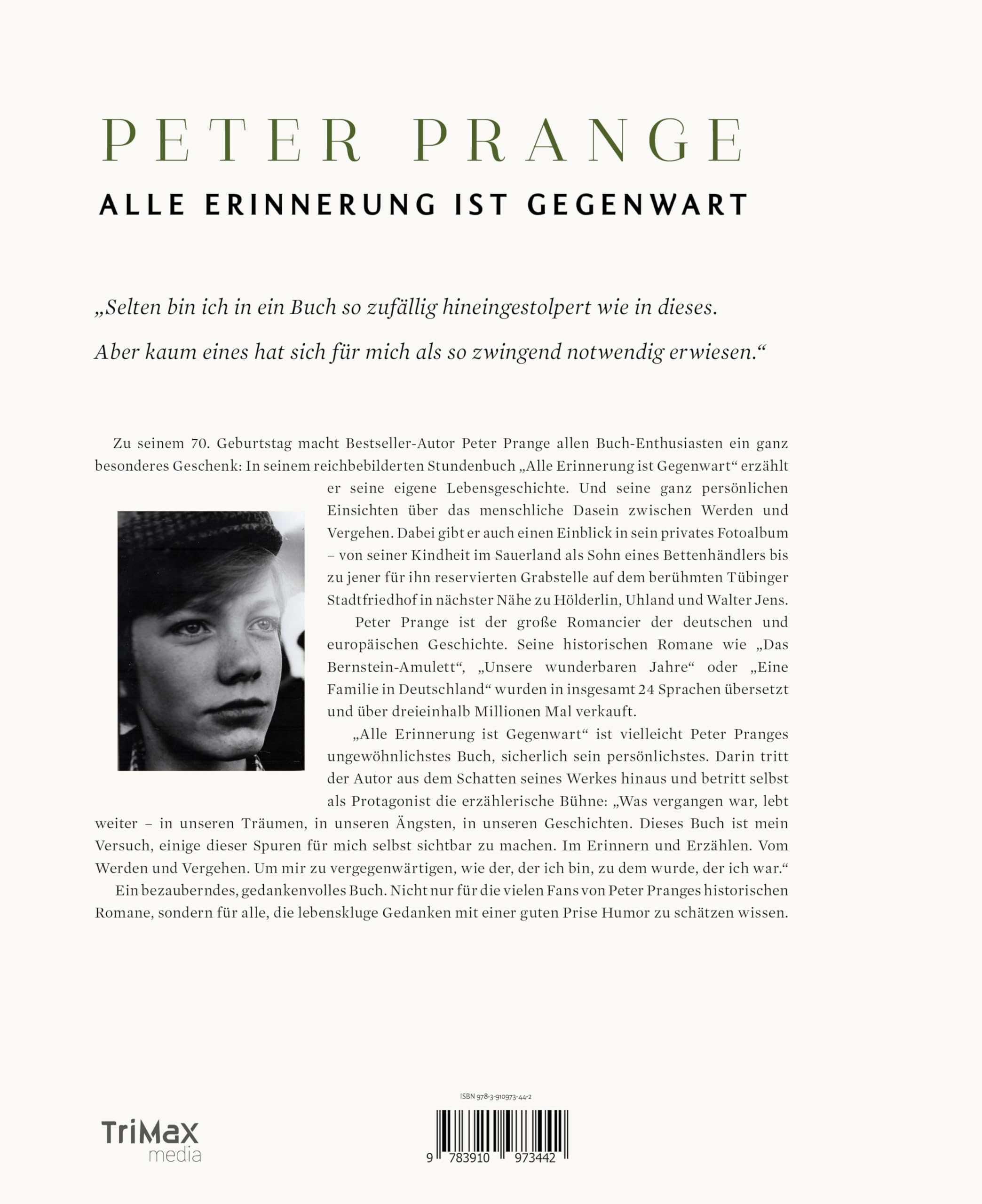Alle Erinnerung ist Gegenwart - Vom Werden und Vergehen: Ein autobiografisches Stundenbuch