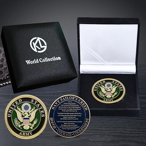 Miniatura 2 de Juegos de ChallengCoin con caja, el mejor regalo para soldados del ejército