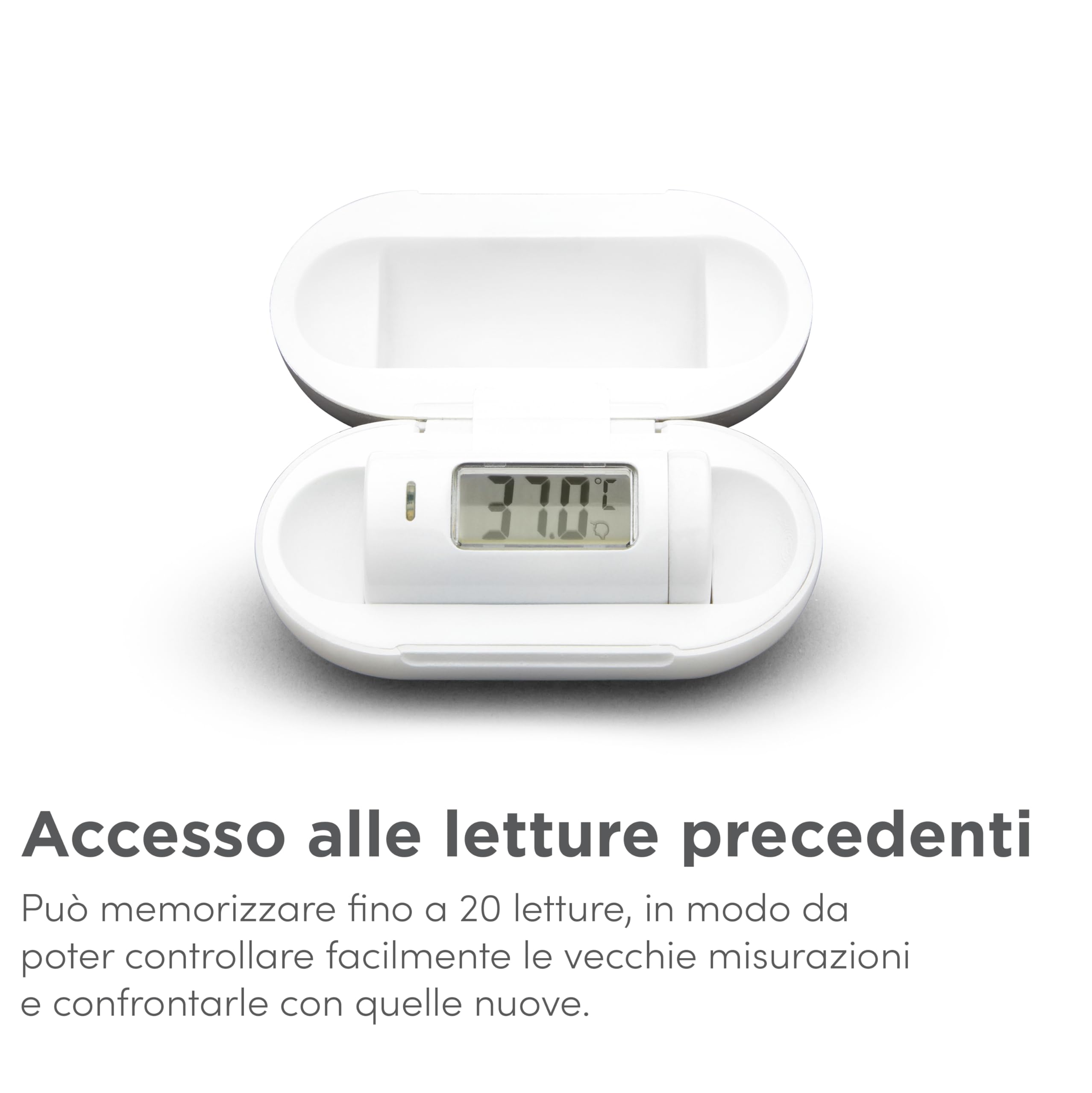 Munchkin Termometro infrarossi senza contatto per bebé e bambini, Compatto e portatile con allarme febbre, Essenziale per bambini y ottimo per viaggio