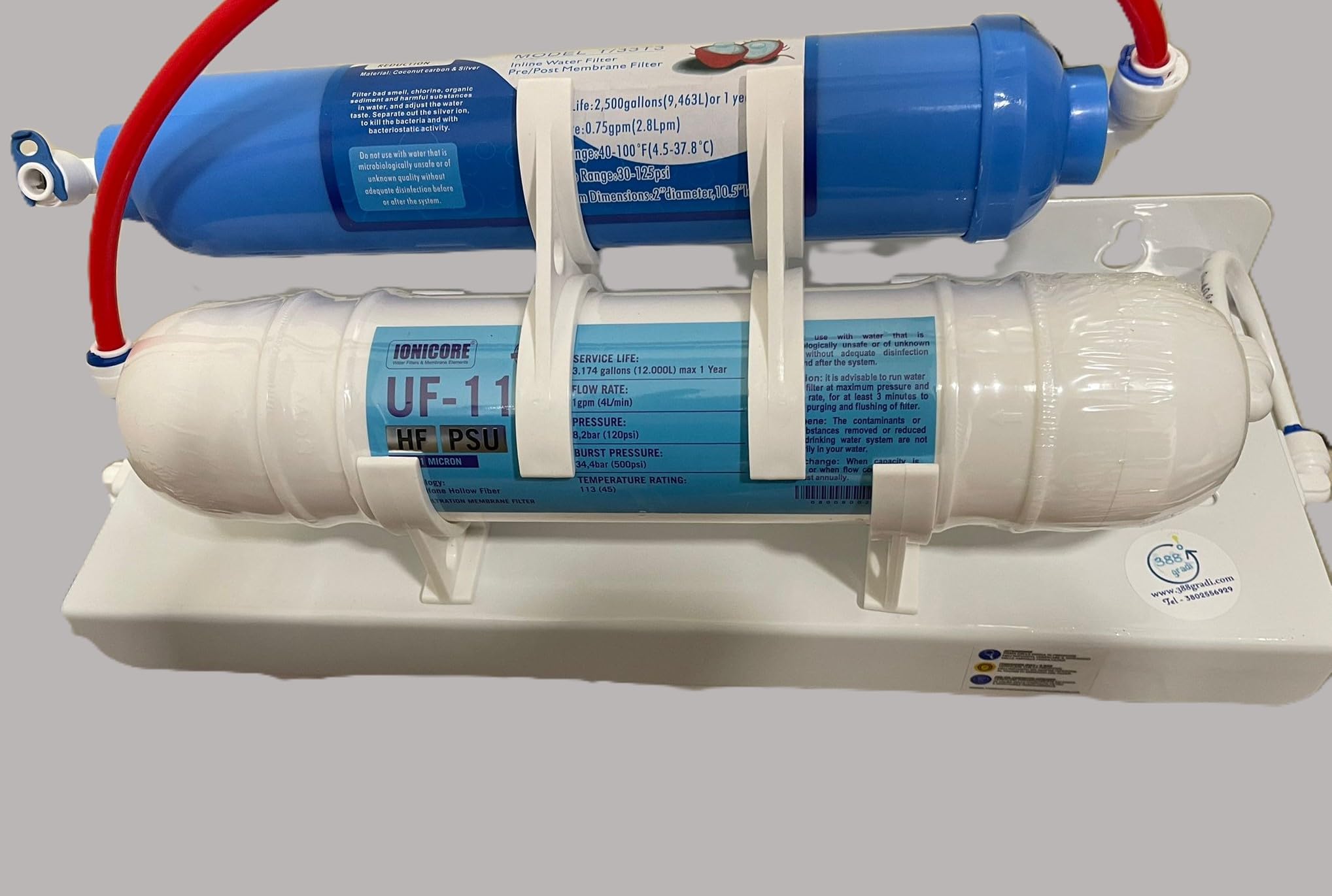 Depuratore ACQUA DOMESTICO 5 stadi ultra filtrazione depurazione acqua potabile ultrafiltrazione
