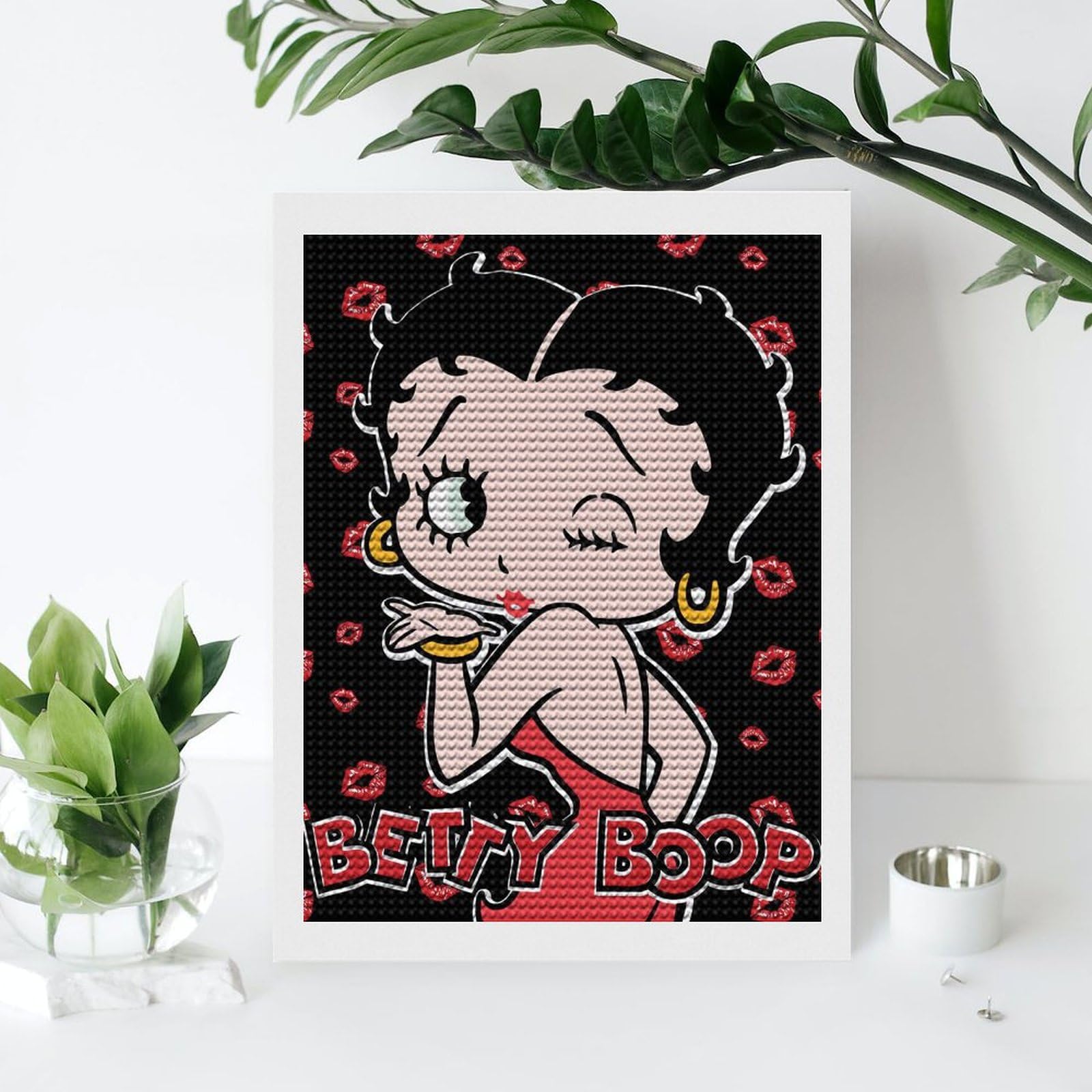 ☆。.:＊・にゃんにゃん ☆。.:＊・゜　ダイヤモンドアート　オーダー Amazon.co.jp: ダイヤモンドアート ベティちゃん ダイヤモンド