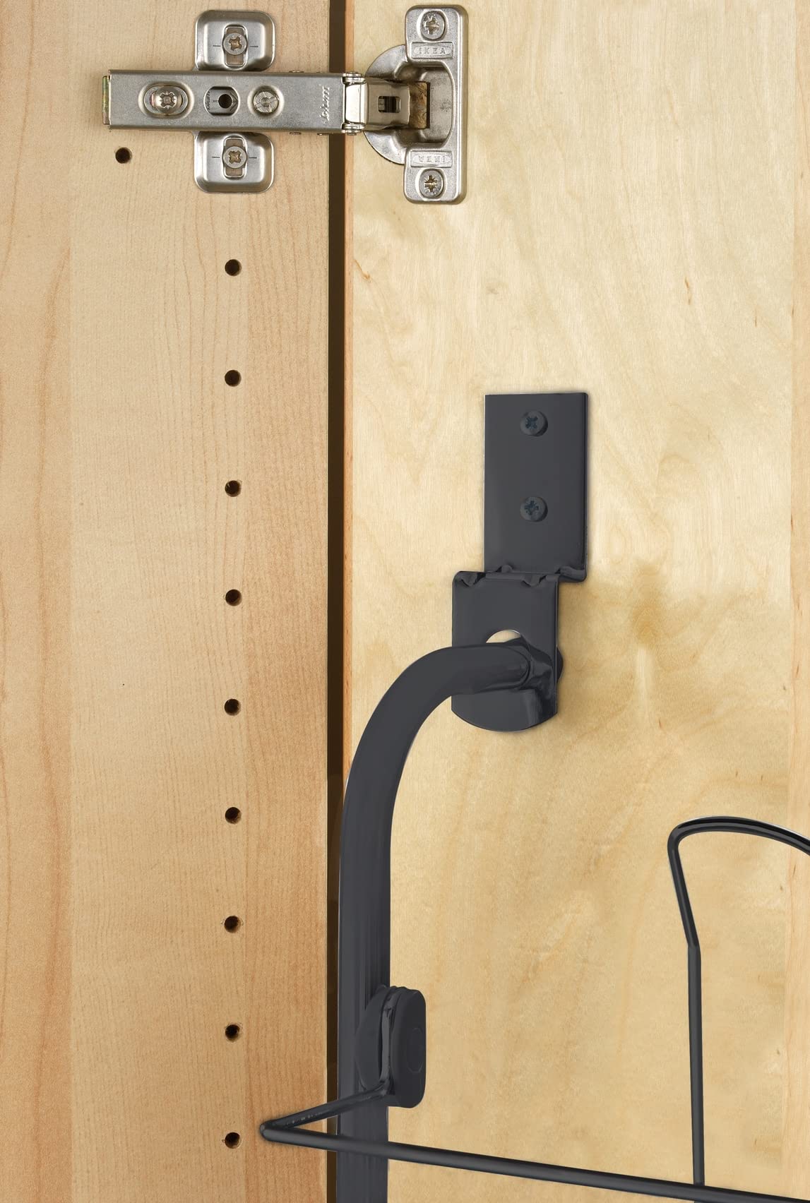 WENKO Scarpiera per sportello, scaffale con 6 ripiani per 18 paia di scarpe da appendere allo sportello, conservazione e organizzazione in tutta la casa, 59 x 151 x 14 cm, metallo rivestito a polvere