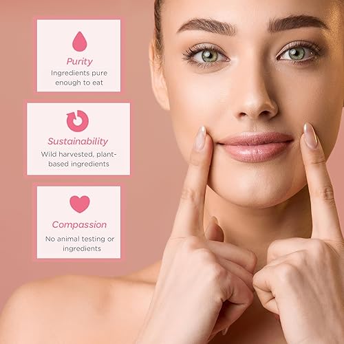 Miniatura 60 de Ellovi Natural Lip Butter Lip Balm - Blossom - Pure Enough to Eat - Made With Just 6 Vegan Ingredients - Moisturizing Lip Care for All Day Hydration