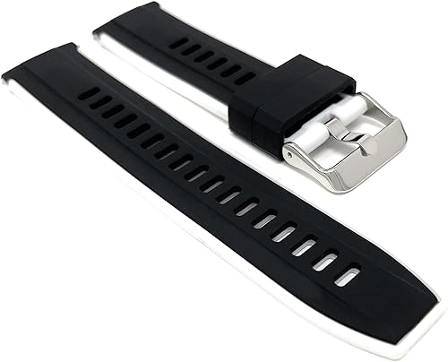 Miniatura 4 de Bandini Correa de reloj de silicona de liberación rápida para hombre para correas de reloj clásico e inteligente Correa de reloj deportivo