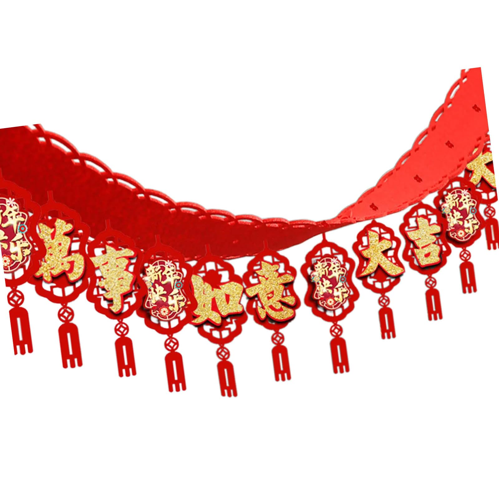 Buxuaaaa Chinese New Year Decoration 2025 Year of the Snake Hanging Ornament for Spring Festival Celebration and Home Decoration Cultural Theme