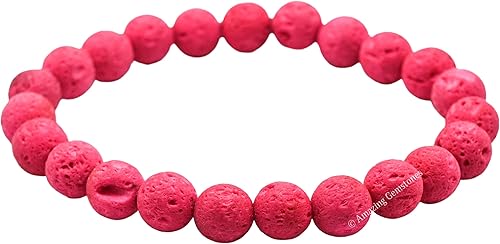 Miniatura 136 de Amazing Gemstone Pulsera de cristal para mujeres y hombres, pulsera de cristal curativo de protección, pulsera elástica con cuentas de piedras