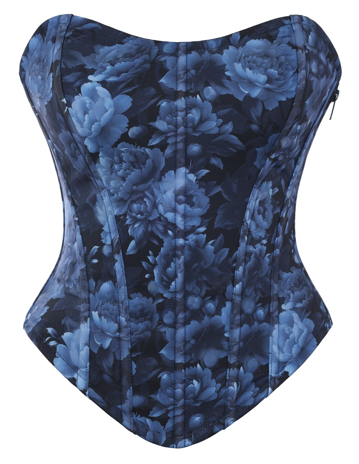 Scarlet Darkness Corset Tops for Women Renaissance Floral Bustier Western Concert Going Out Top