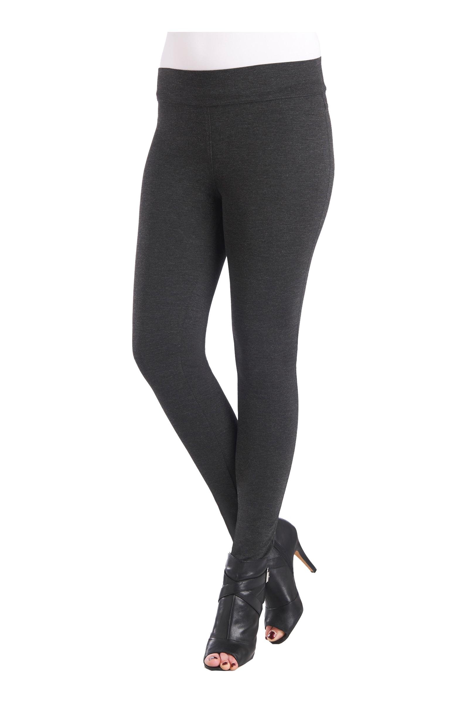 Nygard Women's Regular Slims 2.5 Legging Charcoal Heather