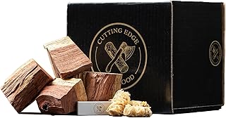 Cutting Edge Firewood Savanna Heat Smoking Chunks | Premium Cooking Wood | Burns Hotter & Longer | Slightly Sweet, Floral Aroma | Supports African Wildlife & Ecosystem Restoration