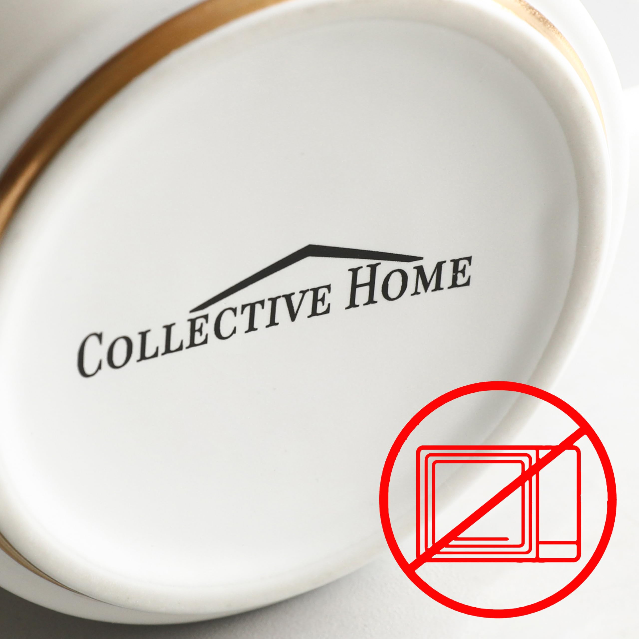 COLLECTIVE HOME - Taza de café de cerámica, tazas galvanizadas coloridas, letras minúsculas personalizadas en relieve, acabado multicolor brillante, ideal para regalos únicos, (z)