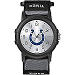 Timex NFL Recruit 38mm Watch - Indianapolis Colts with Black Fabric Strap