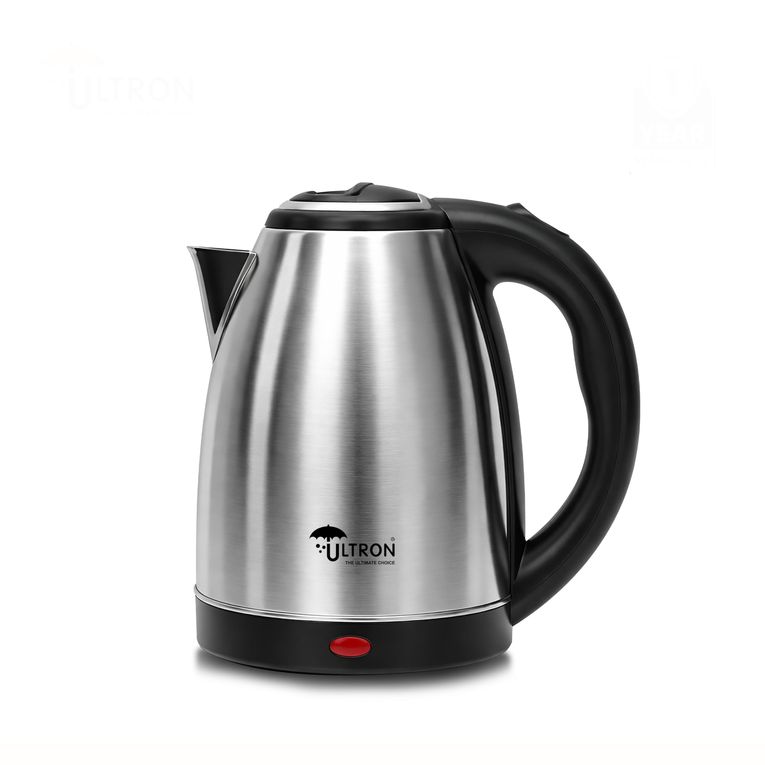 Ultron Electric Kettle 1.5 Litre | Stainless Steel Electric Kettle for Home | 1500W Fast Boiling Water Kettle | Auto Shut-Off & Dry Boil Protection | 360° Cordless Base-picture-30