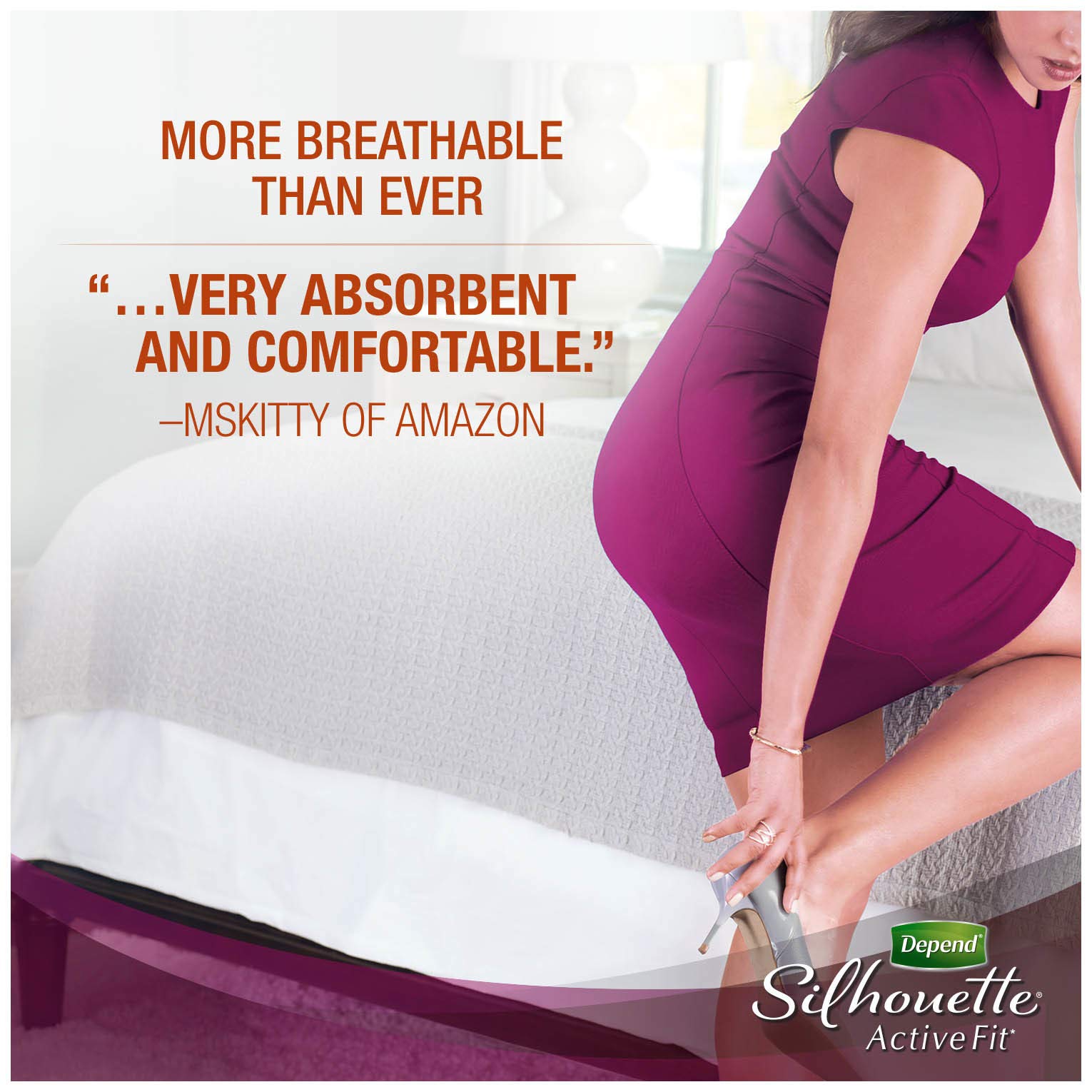 Buy Depend Silhouette Active Fit Incontinence Underwear for Women
