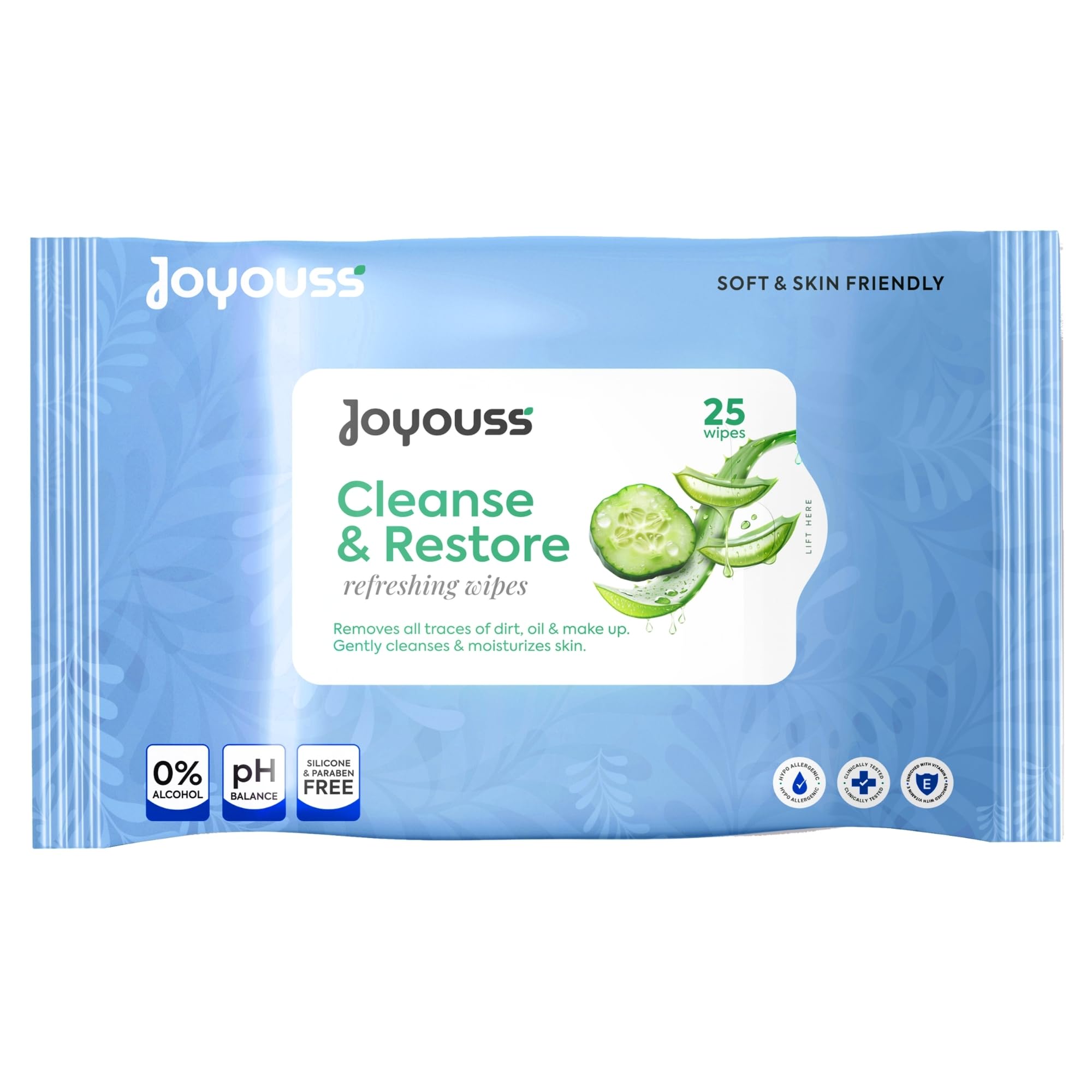 Refreshing Wet Wipes – Face Wipes & Makeup Remover Wipes to Remove Dirt & Oil, 0% Alcohol pH Balance (Pack Of_3)-image-22