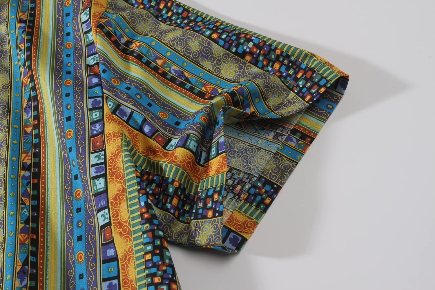 SSLR Hawaiian Shirt for Men Short Sleeve Button Down Shirts Summer Beach Shirts - Image 5