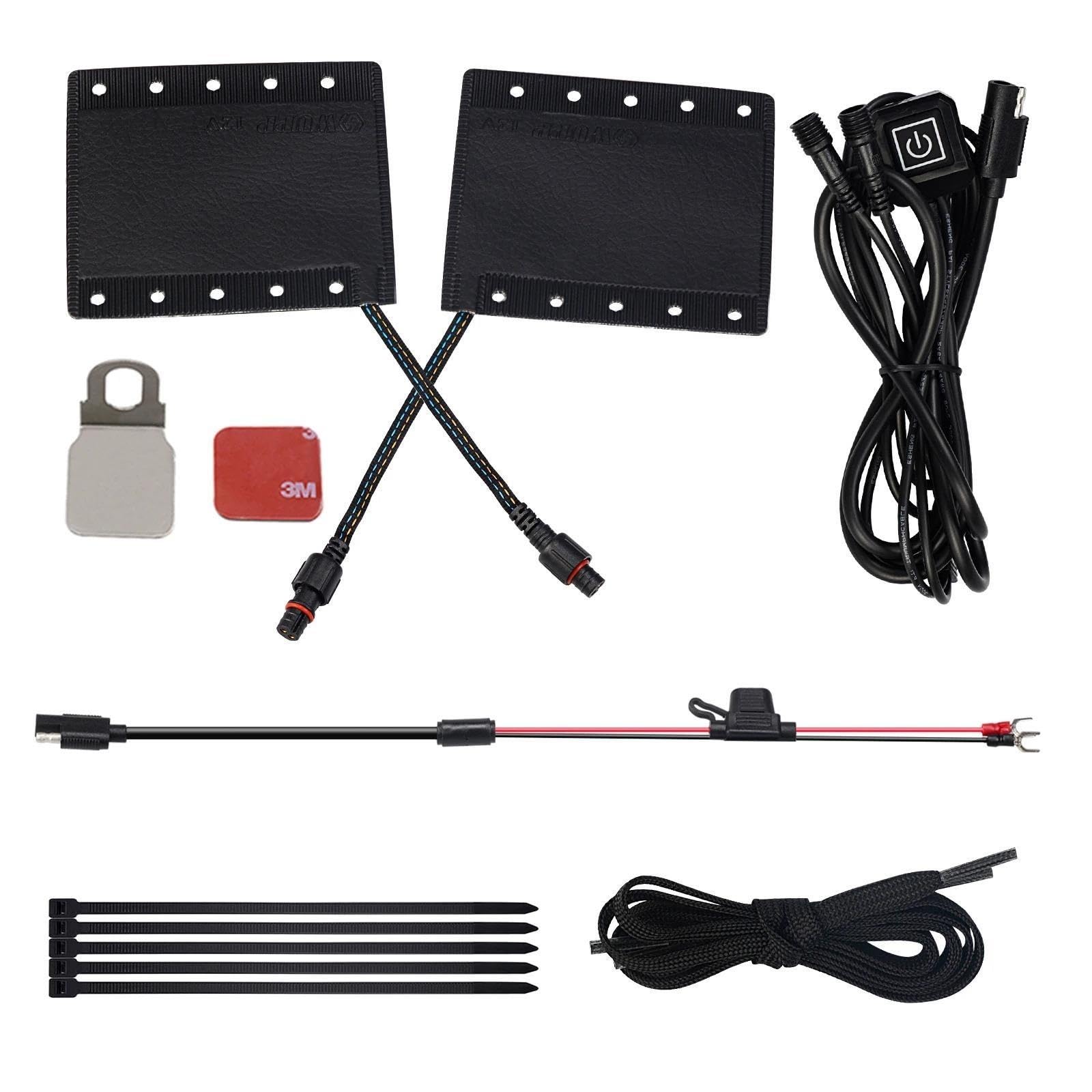 Poignées chauffantes for Moto 12V, Couvercle Chaud for vélo électrique, ATV
