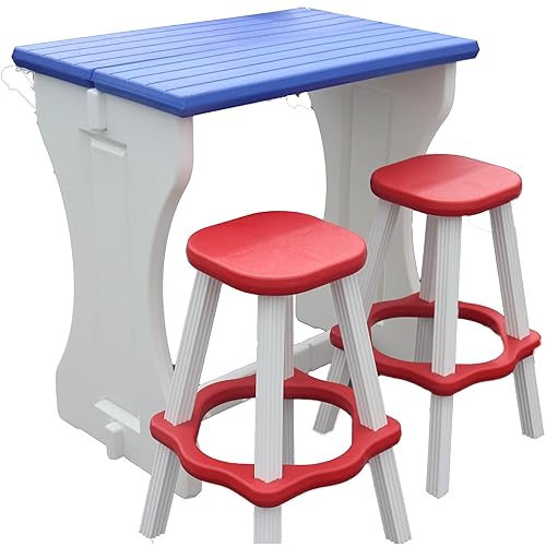 Patio Bar Set: Multiple Color Options, with or Without Stools,