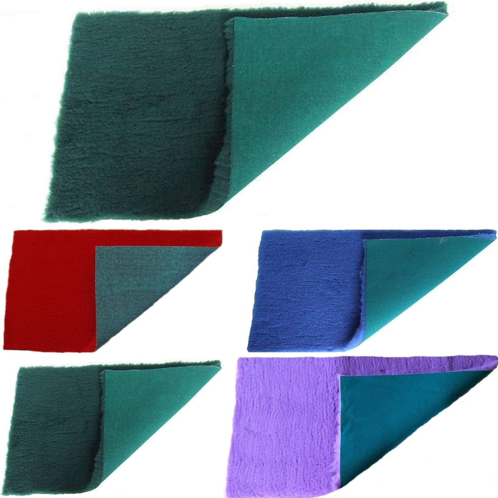 PnH Veterinary Bedding - Green Back – GREEN, BLUE, RED, LILAC - Vet Bedding Pieces – Many Sizes - READY TO USE, SELVAGE EDGE REMOVED (300cm x 150cm, GREEN)