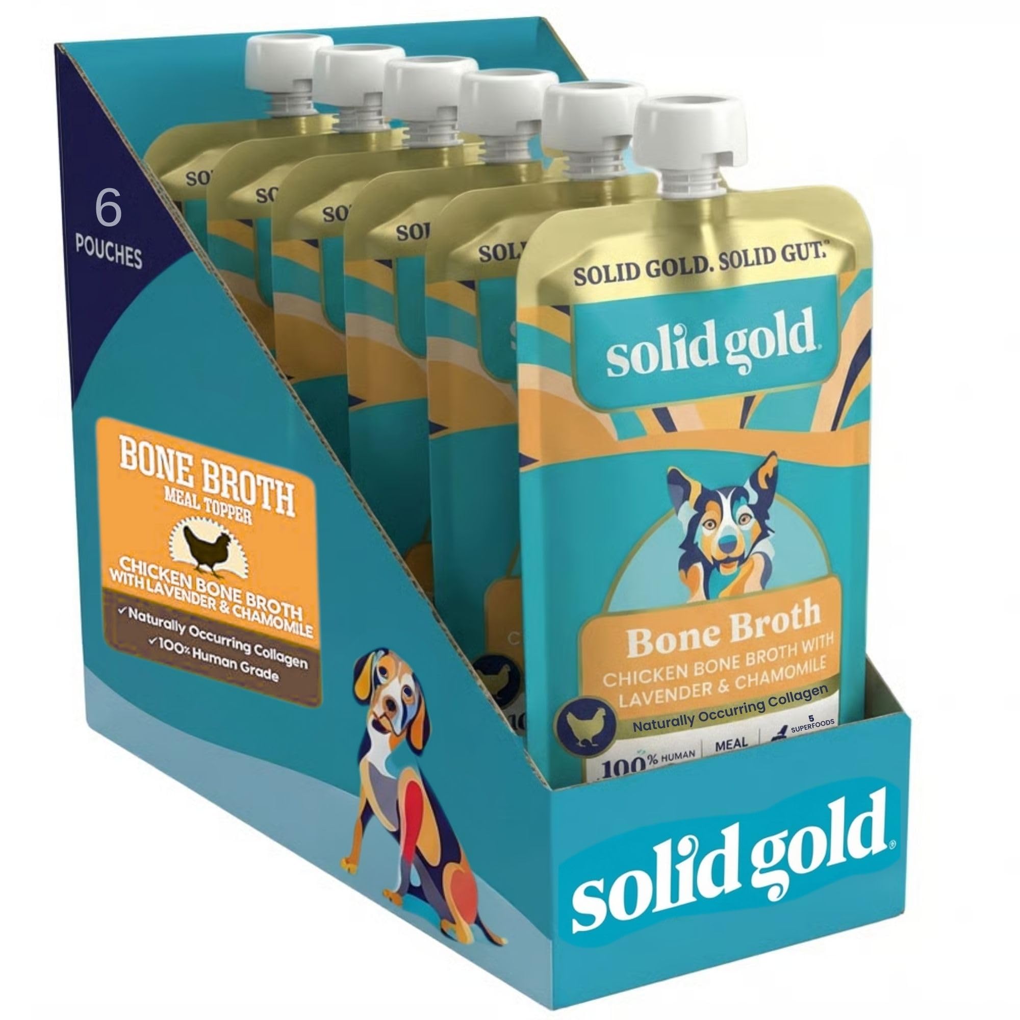 Solid Gold Chicken Bone Broth for Dogs
