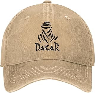 Vintage Racing Off Road D-Dakares Rallye Casquettes de Baseball Unisexe Style Distressed Washed Sun Cap Voyage Déstructuré Soft Caps Hat
