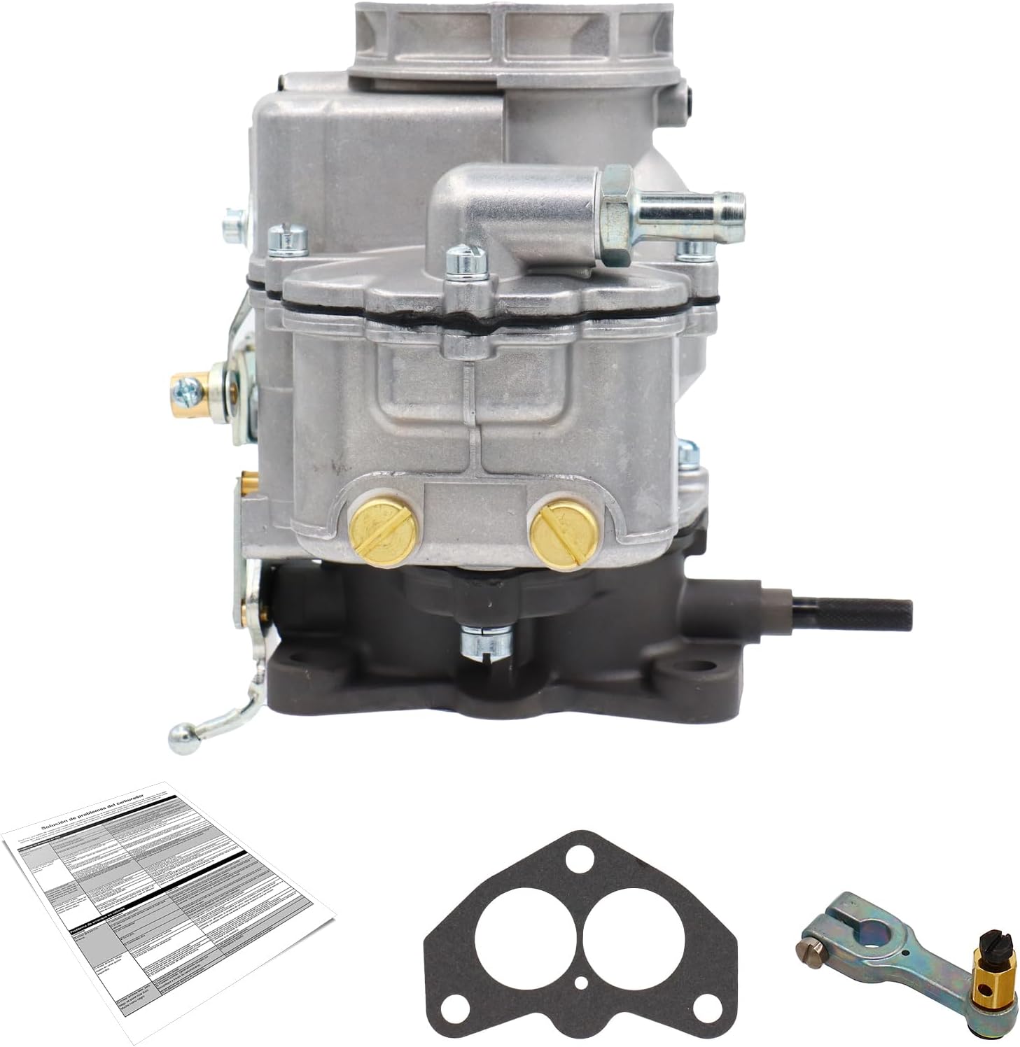 New 2 Barrel Carburetor for Holley 94 Model Carburetor for 1932-1953 Ford Trucks Flathead LongShaft V8 engines 2 Barrel Carb Manual/Mechanical Choke