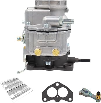 New 2 Barrel Carburetor for Holley 94 Model Carburetor for 1932-1953 Ford Trucks Flathead LongShaft V8 engines 2 Barrel Carb Manual/Mechanical Choke
