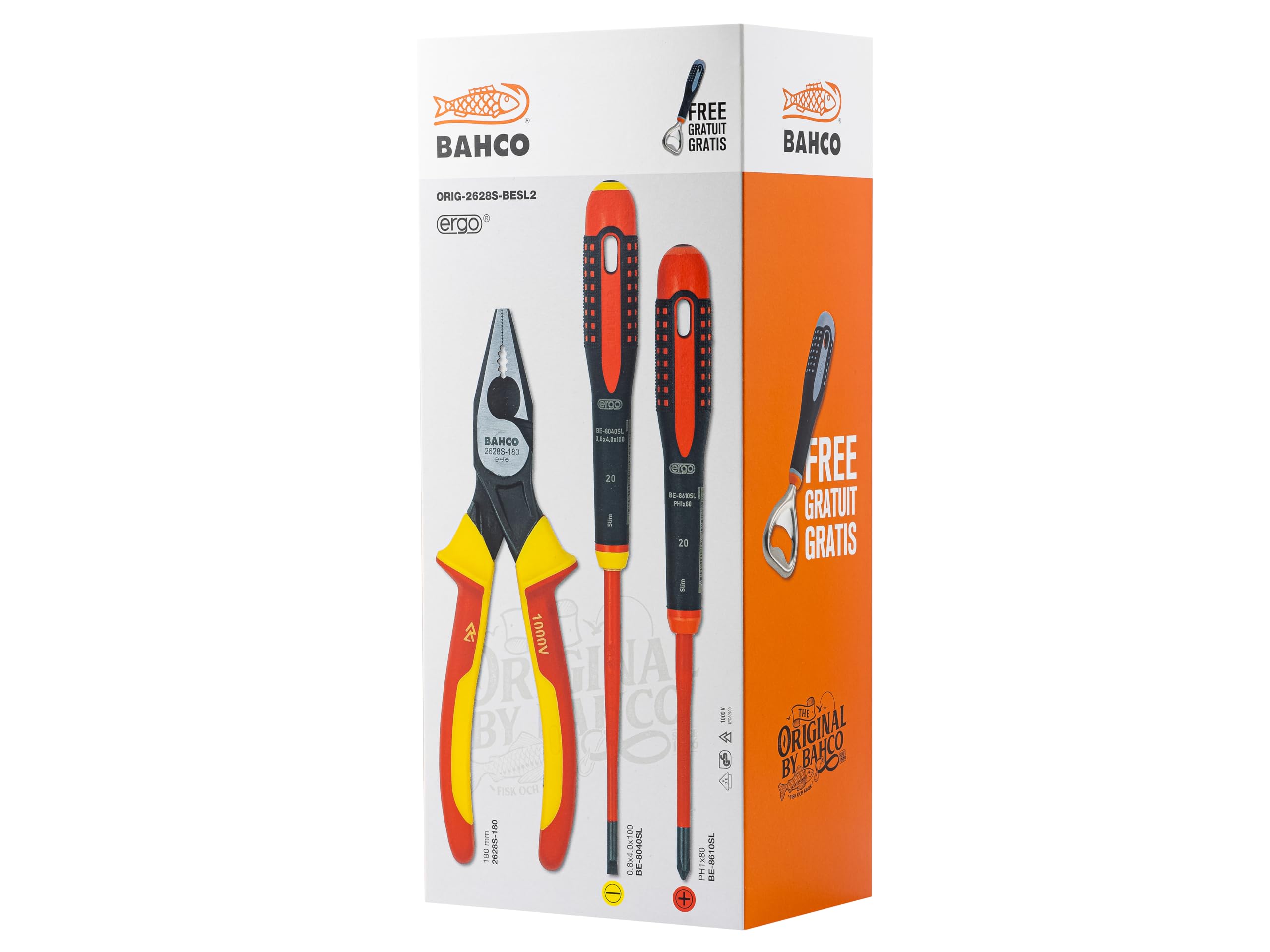 Bahco Original VDE Screwdriver and Plier Set